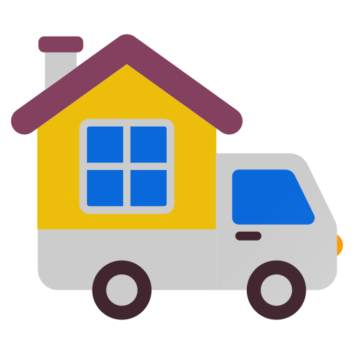 Moving home Generic Flat Gradient icon