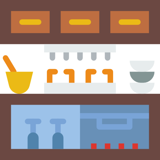 Kitchen prettycons Flat icon