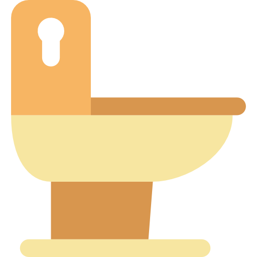 toaleta prettycons Flat ikona