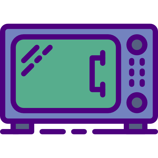 microonde prettycons Lineal Color icona