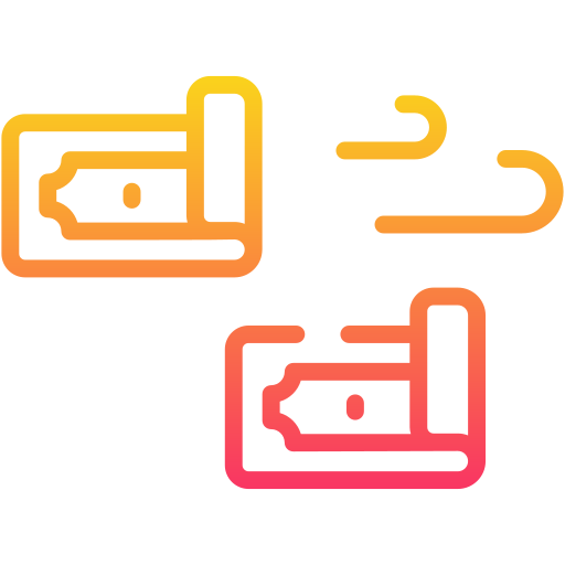 Money flow Generic Gradient icon