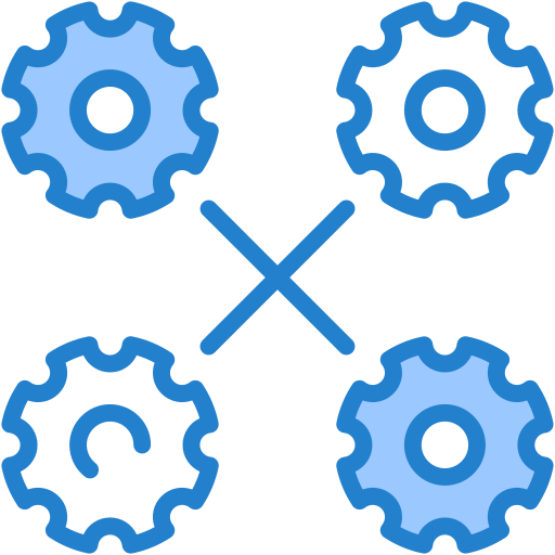 ontwikkeling Generic Blue icoon