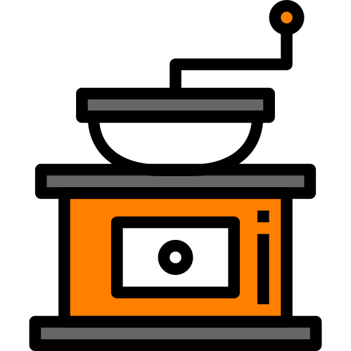 koffiemolen Generic Outline Color icoon