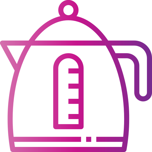 Electric kettle Generic Gradient icon