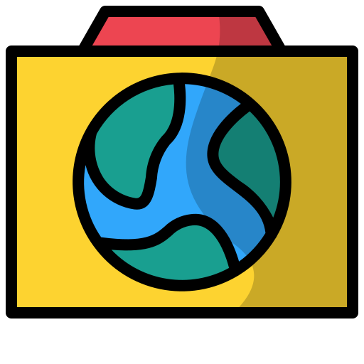 geograficzny Generic Outline Color ikona