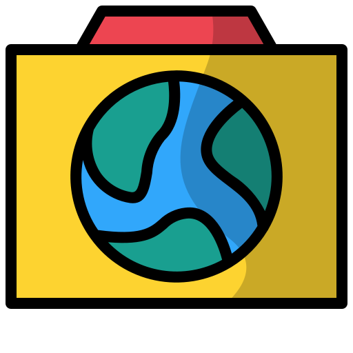 地理的 Generic Outline Color icon