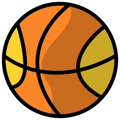 basket-ball Generic Outline Color Icône