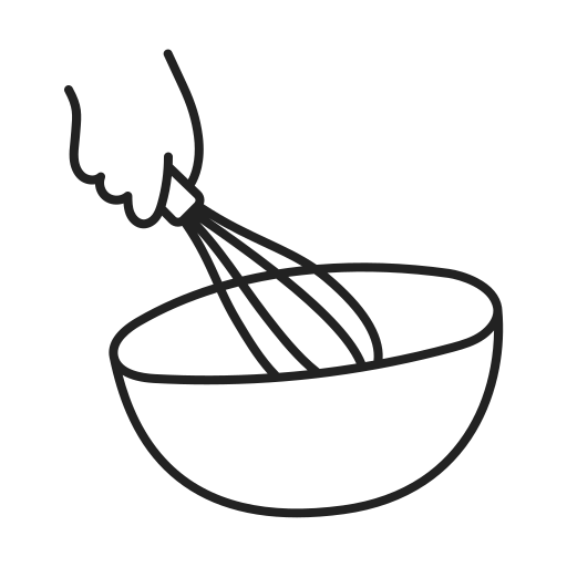 Whisk Generic Detailed Outline icon