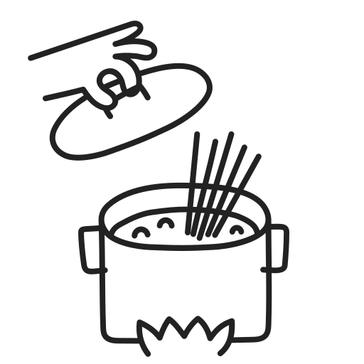 spaghetti Generic Detailed Outline ikona