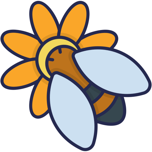 養蜂 Generic Outline Color icon