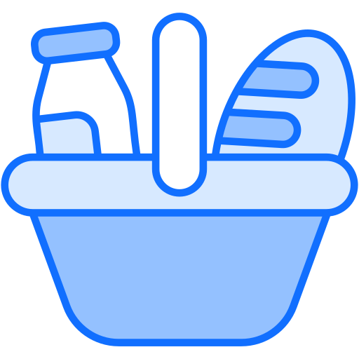 フードバスケット Generic Blue icon
