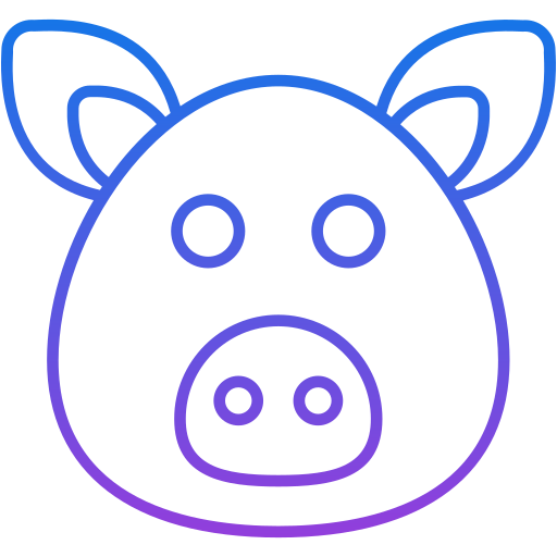 돼지 Generic Gradient icon
