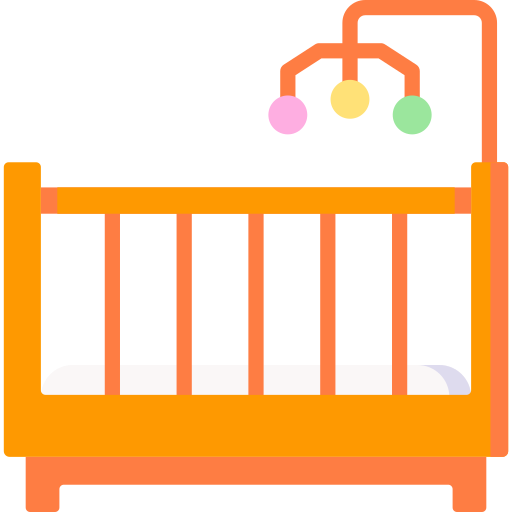 Baby crib Special Flat icon