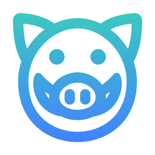 Wild boar Generic Gradient icon