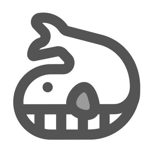 ballena Generic Grey icono