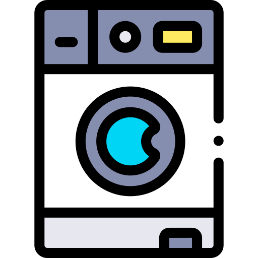 waschmaschine Detailed Rounded Lineal color icon