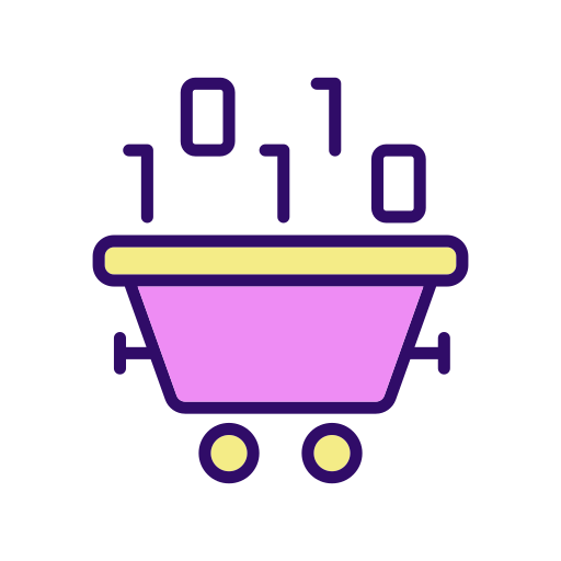 Wagon Generic Thin Outline Color icon