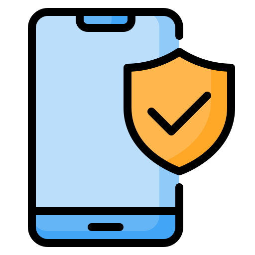 Mobile security Generic Outline Color icon