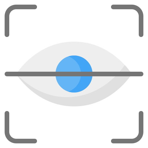 reconocimiento ocular Generic Flat icono