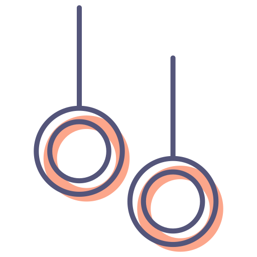 Gymnastic rings Generic Rounded Shapes icon