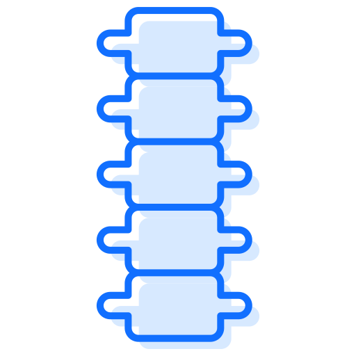 背脊椎 Generic Blue icon