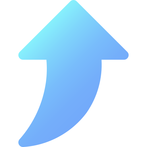 strzałka Generic Flat Gradient ikona