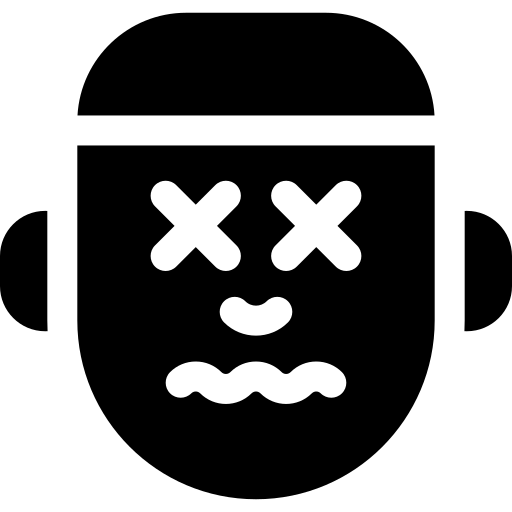 oszołomiony Basic Rounded Filled ikona