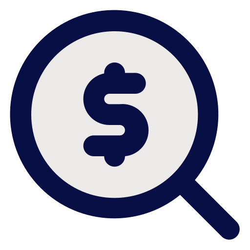 Magnifying glass Generic Outline Color icon