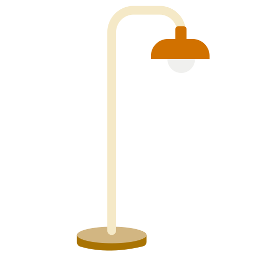 lampadaire Generic Flat Icône