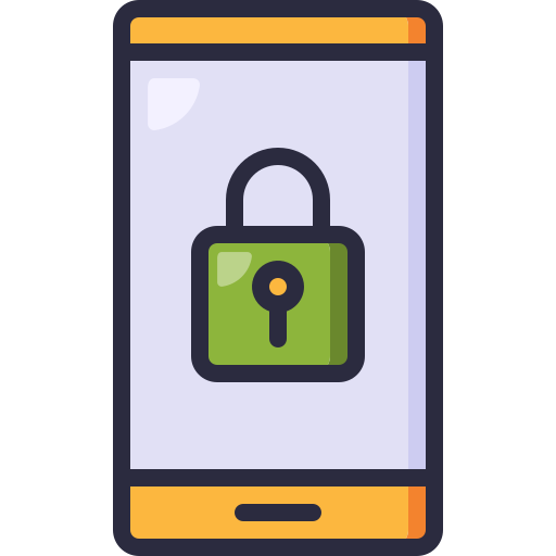 Mobile security Generic Outline Color icon