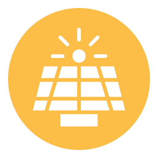 panel słoneczny Generic Circular ikona