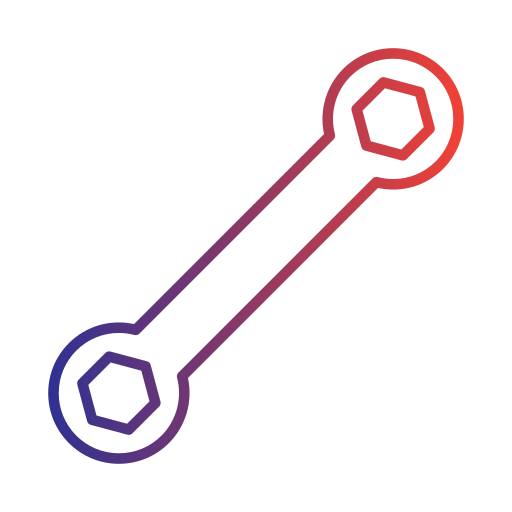 llave inglesa Generic Gradient icono