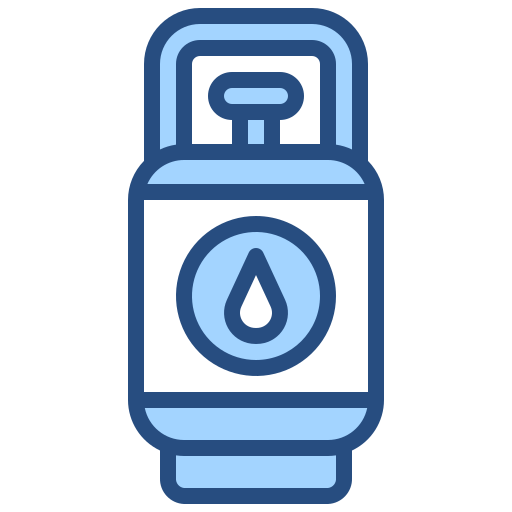 cilindro de gas Generic Blue icono