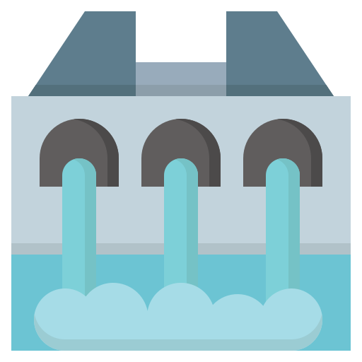 гидроэлектростанция Generic Flat иконка