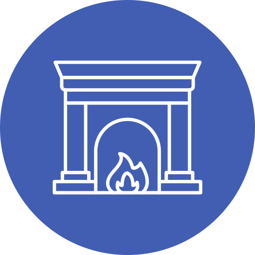 Fireplace Generic Circular icon
