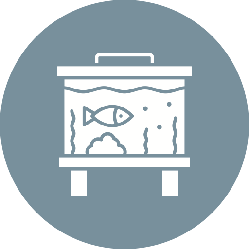 Fish tank Generic Circular icon