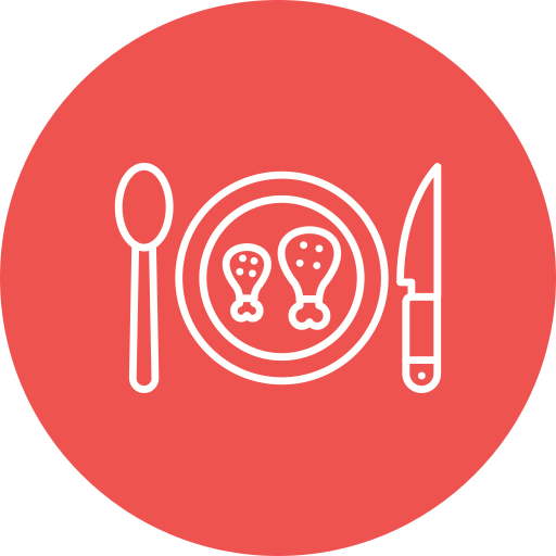 Dinner Generic Circular icon