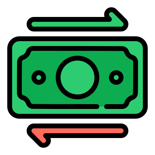 geldüberweisung Generic Outline Color icon