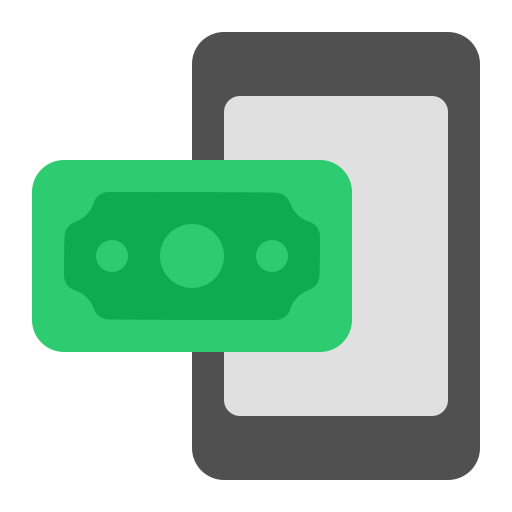 płatności mobilne Generic Flat ikona