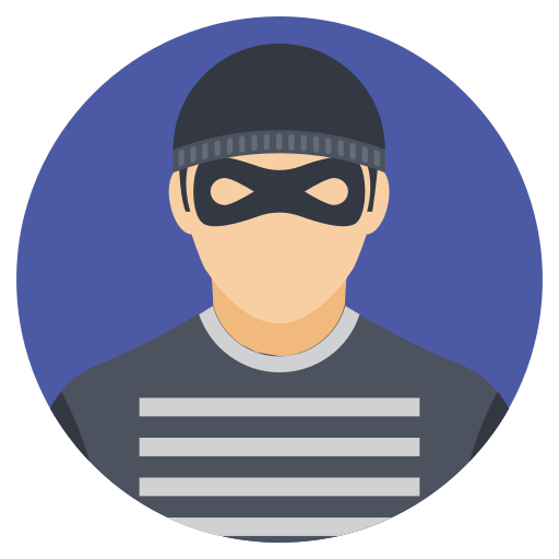Robber Generic Circular icon