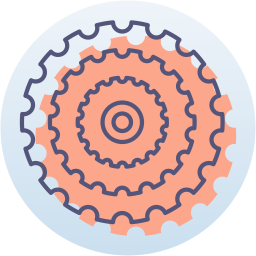 Gear Generic Circular icon