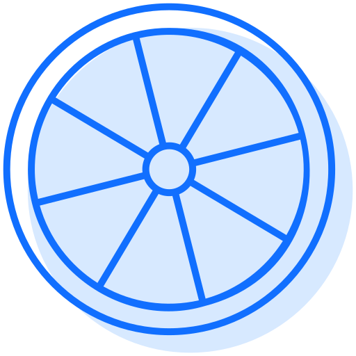 roue Generic Blue Icône