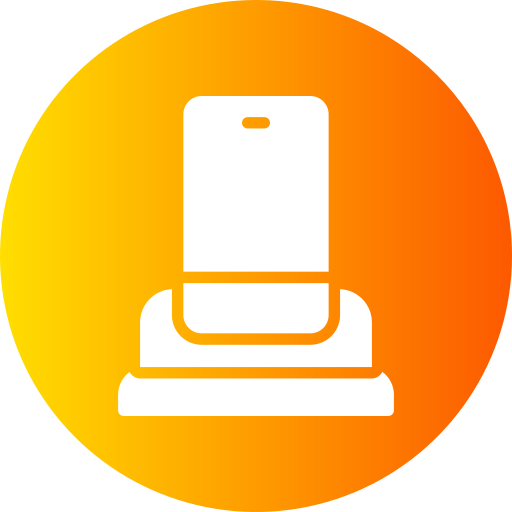base de teléfono Generic Flat Gradient icono