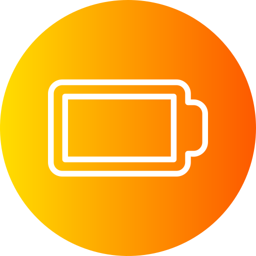 stato della batteria Generic Flat Gradient icona