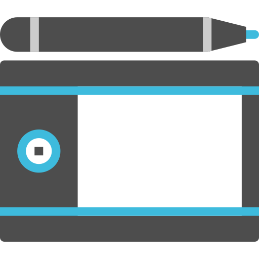 tablet piórkowy Generic Flat ikona