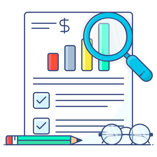 Data analytics Generic Thin Outline Color icon