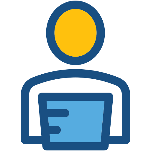 Computer worker Generic Mixed icon