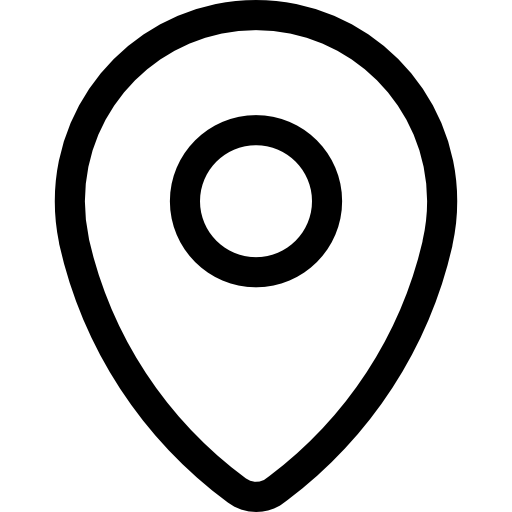 pin in una mappa Pavel Kozlov Lineal icona