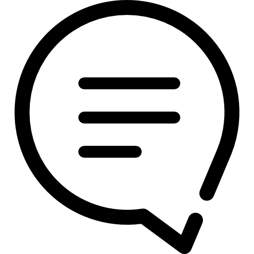 Comment Speech Bubble Pavel Kozlov Lineal icon