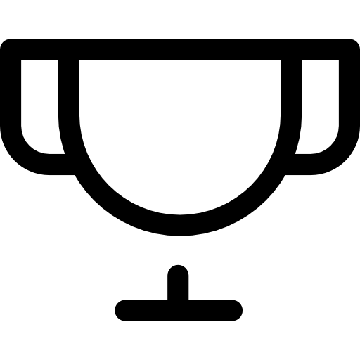 copa ganadora Pavel Kozlov Lineal icono